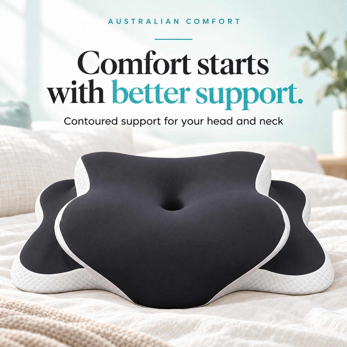 NeckNest™ Cervical Support Pillow