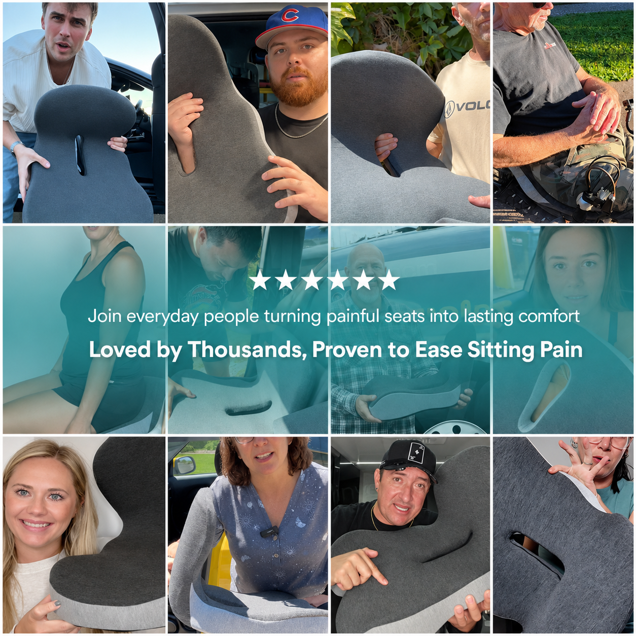 OrthoNest™ Seat Cushion