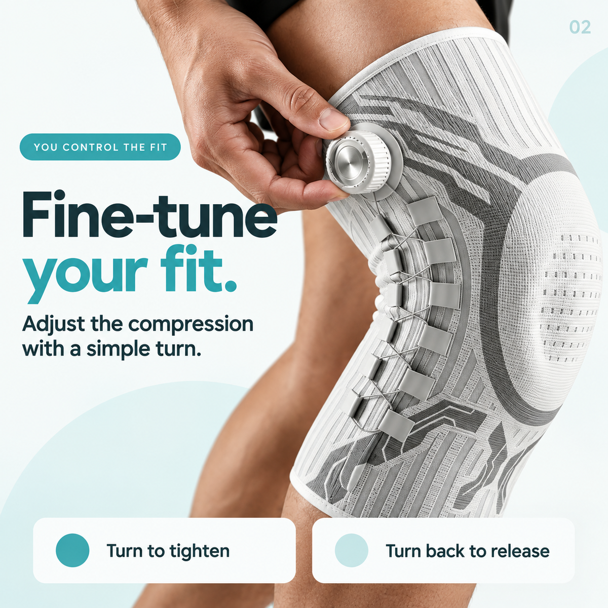 DialFit Knee Support
