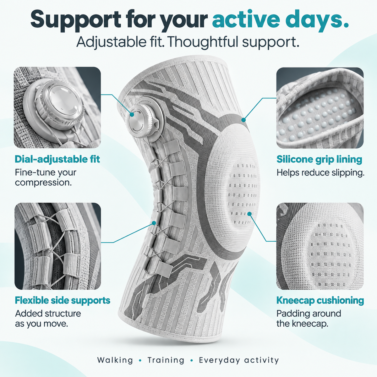 DialFit Knee Support