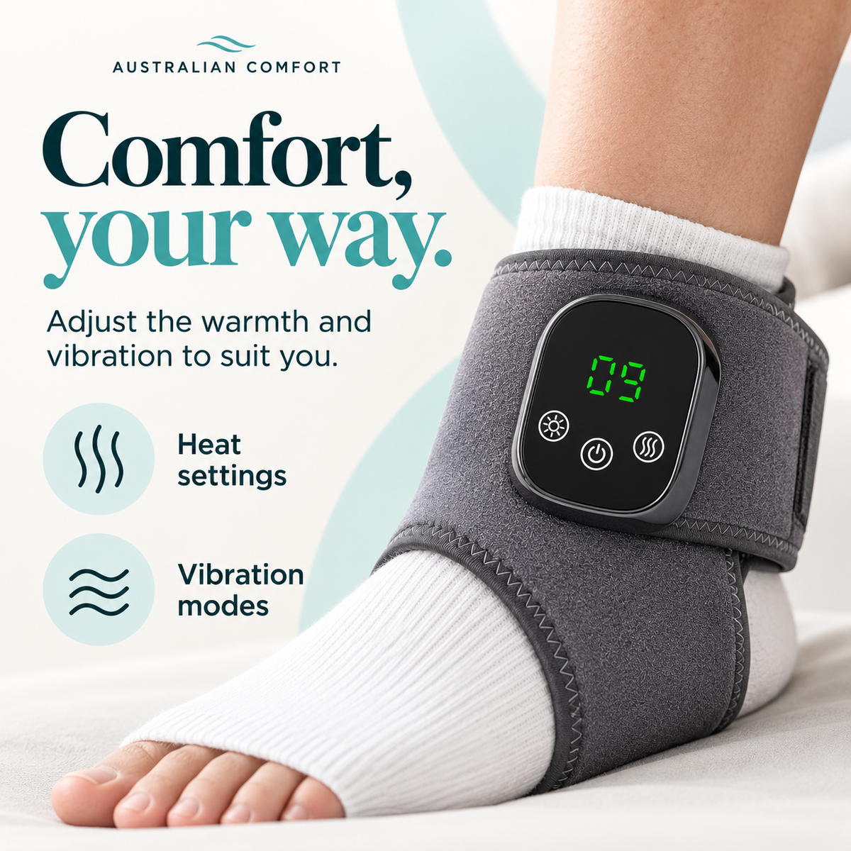 SoleRelief™ Heat & Massage Wrap