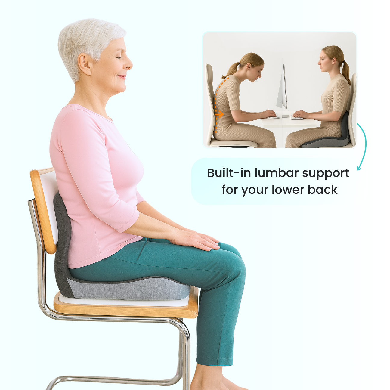 Soothe Comfort Seat Cushion Pad