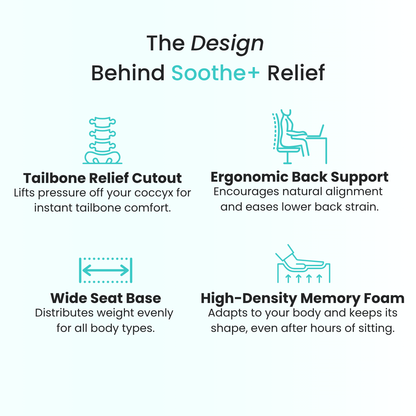 Soothe Comfort Seat Cushion Pad
