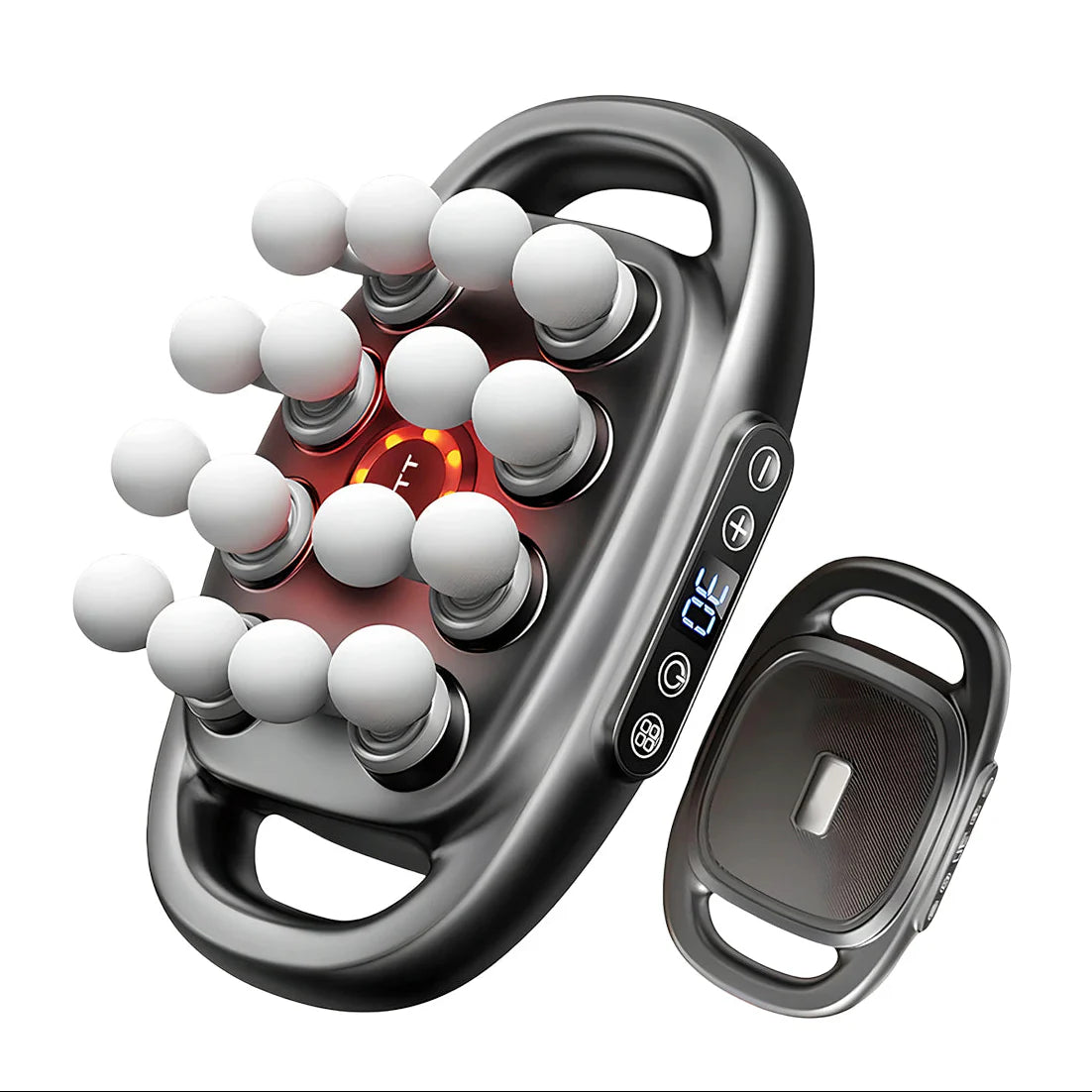Deep Relief™ 16-Head Muscle Massage Gun